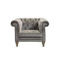 New England Yale Fabric Armchair