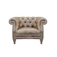 New England Yale Leather Armchai...