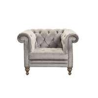 New England Yale Fabric Armchair