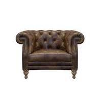 New England Yale Leather Armchai...