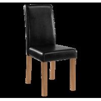 newport dining chairs set of 2 black