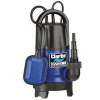 New Clarke PSV6A 400W Submersible Pump With Folding Base