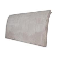 New Design Alpha - Barley 3\' Single Barley Faux Suede Headboard Only Fabric Headboard