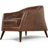 Nevada Armchair, Antique Cognac Leather