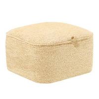 Nesting Footstool, Cream, Chenille