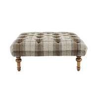 New England Small Addison Fabric Footstool