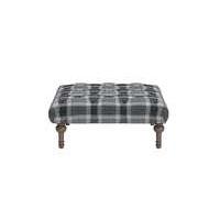 New England Small Addison Fabric Footstool