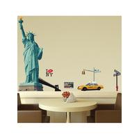 New York Statue of Liberty and Icons Wall Stickers