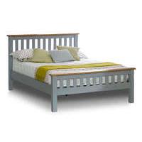 New Hampshire Grey Oak High End Bedframe