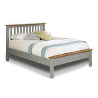 new hampshire grey oak low end bedframe