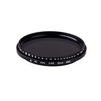 New Slim Fader Variable 52mm ND Filter Adjustable ND2 to ND400 Neutral Density High Quantity FREE SHIPPING
