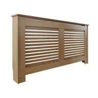 new suffolk large oak veneer radiator cover