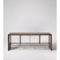 Nevis Bench in Mango Wood & Steel