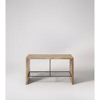 Nevis Bench in Mango Wood & Charcoal