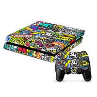 New Protective Sticker Cover Skin for PS4(TN-PS4-0106)