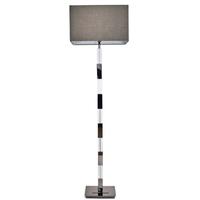 Netty Black Nickel And Crystal Floor Lamp