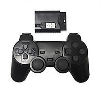 New Wireless Shock Game Controller for PS2/PS3/PC wireless controller(2.4Ghz/ Black)