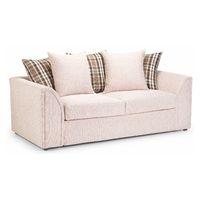 nevada fabric 2 seater sofabed lisbon beige