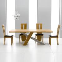 Nevada 195 Dining Table with 4 Colorado Chairs