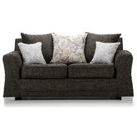 New York Fabric 2 Seater Sofabed Lisbon Brown