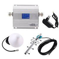 New LCD GSM 900MHz Cell Phone Signal Booster Amplifier Antenna Kit