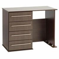 New York Single Pedestal Dressing Table Wenge