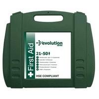 New , Safety First-Aid Standard Statutory Kit Large with Bracket 21-50 Persons W330x230x100mm Ref K50T