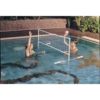 new mini volleyball game lightweight tubular plastic fun aqua pool pla ...