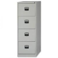 new trexus filing cabinet steel lockable 4 drawer w470xd622xh1321mm gr ...
