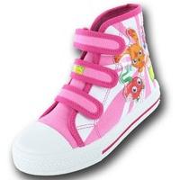 New Girls Moshi Monsters Cartoon Character Canvas Ankle Boot Shoe 62823