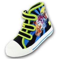 New Boys Moshi Monsters Cartoon Character Canvas Trainer Boot Shoe 62811B