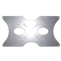 Newstar VESA Conversion Plate from Vesa 75x75mm & 100x100mm to 200x100mm, 200x200mm & 400x200mm - Silver