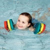 new disc swim armbands pool kids learn to swim training eva foam set o ...