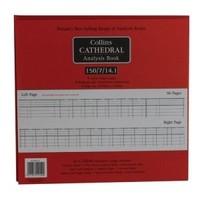 New , Collins Cathedral Analysis Book 150 Series 7 Debit 14 Credit 96 Pages 297x315mm Ref 150/7/14.1