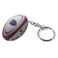 New Gilbert Official Sasp Fc Grenoble French Rugby Team Keyring Ball Pack Of 25
