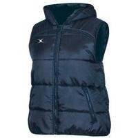 new gilbert official gilet netball top full zip dual pocket unisex war ...