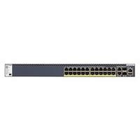 netgear m4300 28g poe 24x1g poe 2x10gbase t 2xsfp stackable switch 1 0 ...