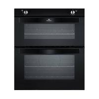 new world nw701g twin cavity single gas oven black