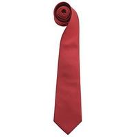 New Premier Men\'s Polyester Colour Fashion Formal Office Clip Neck Tie One Size