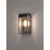 NEWBURY 7863 Newbury Exterior Wall Light In Polished Nickel With Clear Glass