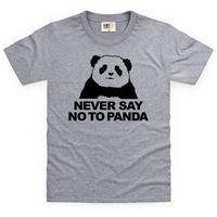Never Say No To Panda Kid\'s T Shirt