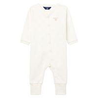 Newborn Organic Bodysuit 0-3 Months - Eggshell