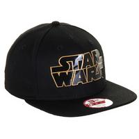 New Era Star Wars Word 9Fifty Cap - Black/Gold