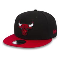 new era 9fifty black base snapback cap chicago bulls
