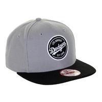 New Era 9Fifty LA Dodgers Snapback Cap - Grey/Black