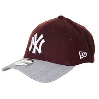 New Era 39Thirty Visor MLB New York Yankees Cap - Maroon/Grey
