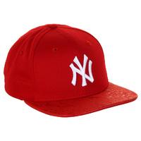 New Era 9Fifty NY Snapback Cap - Red/Paisley