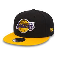 New Era 9Fifty Black Base Snapback Cap - Los Angeles Lakers