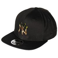 New Era 9FIFTY NY Camo Metal Badge Cap - Black