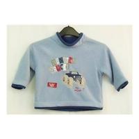 Next Pale Blue fleece Size 12-18 months